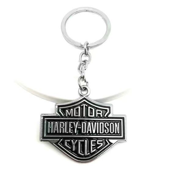 Harley Davidson Keychain Keyring Holder Fob Backpack Pendant Charm Keepsake Gift - Picture 5 of 13